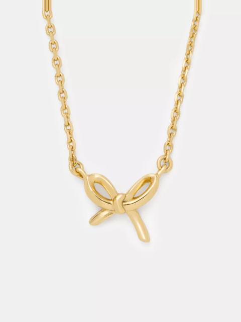 kate spade Girlie Pearlie Mini Bow Pendant