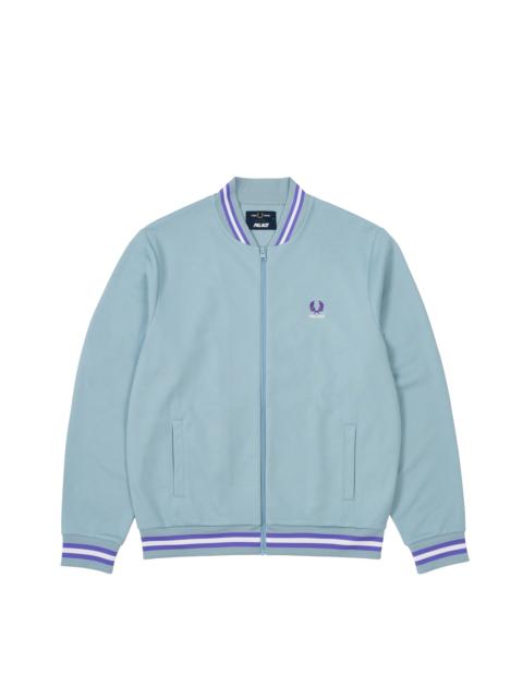 PALACE FRED PERRY TRACK JACKET DUSTY BLUE