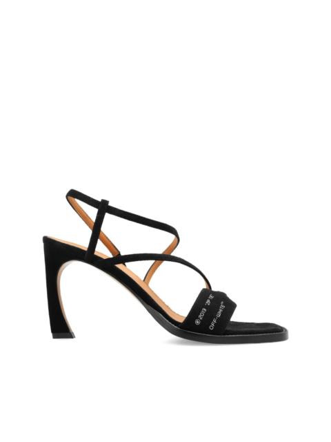 Off-White Strappy Heel Sandal