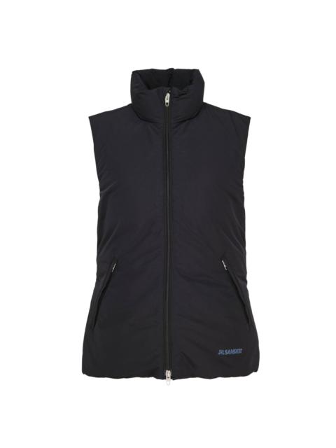 Jil Sander Logo Water Repellent Down Vest