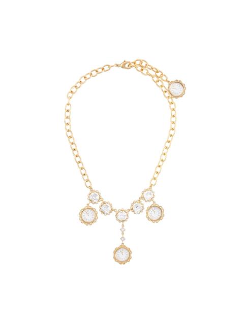 clock pendant necklace