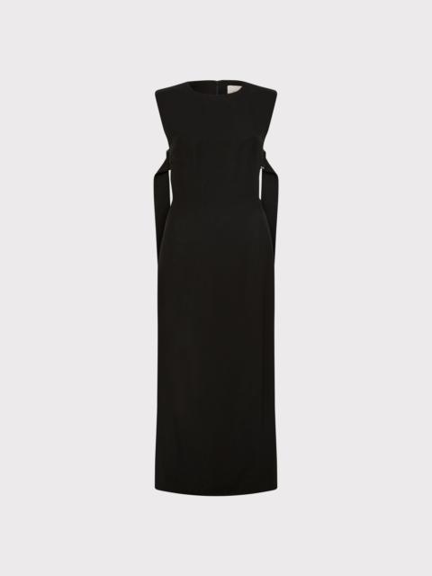 ST. AGNI Classic Side Detail Dress - Black