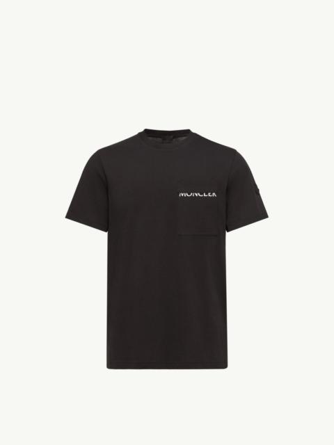 Moncler Logo Cotton Jersey T-Shirt
