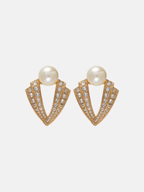 Valentino Je Les V embellished earrings