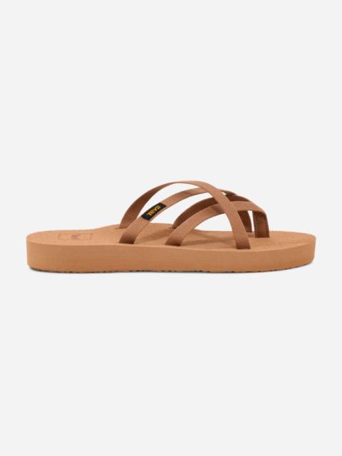 Teva Women's Olowahu Flip-Flop Sandals in Black