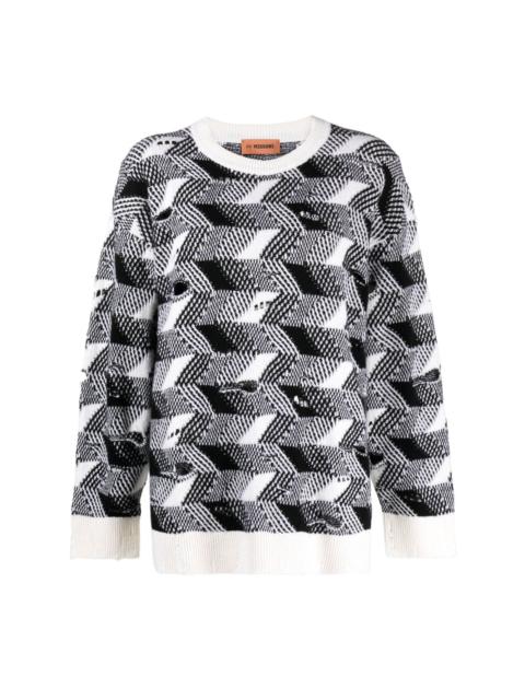 Missoni woven-knit jumper
