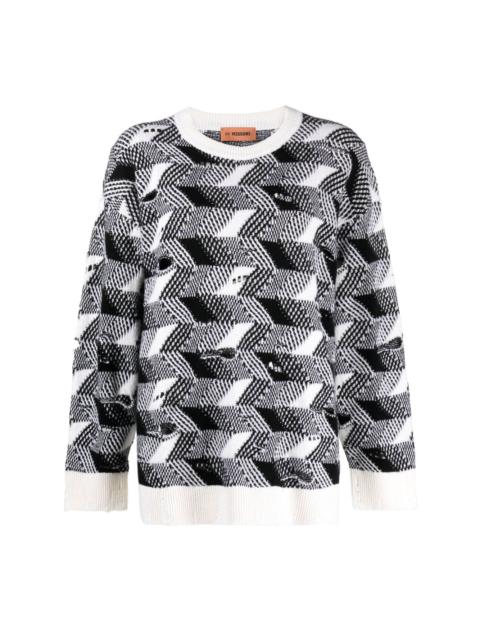 Missoni woven-knit jumper