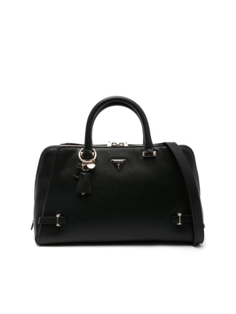 GUESS USA Rosalba Saffiano zip-top tote bag