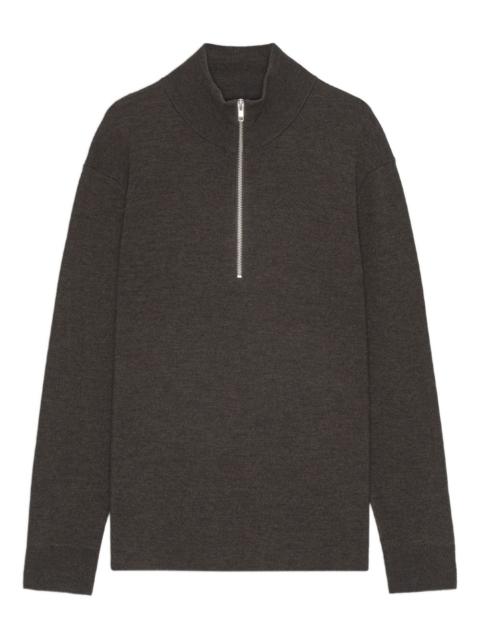 NN07 high-neck zip sweatshirt