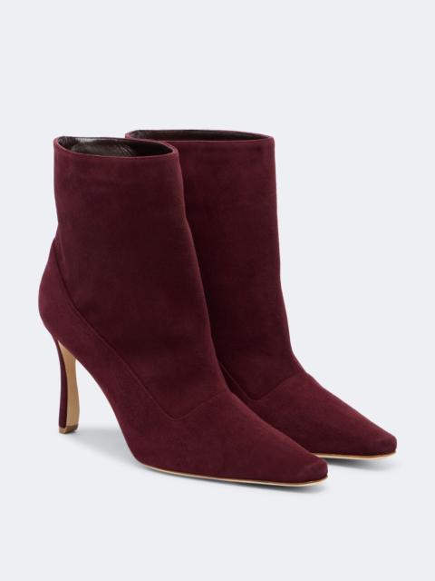 Manolo Blahnik Gostatu suede ankle boots