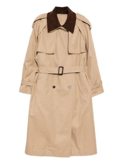 JUUN.J single-breasted trench coat