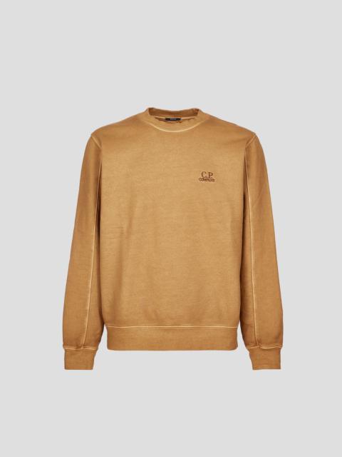Brushed & Emerized Diagonal Fleece Sweatshirt