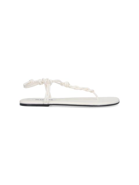 Jil Sander 'TANGLE' SANDALS