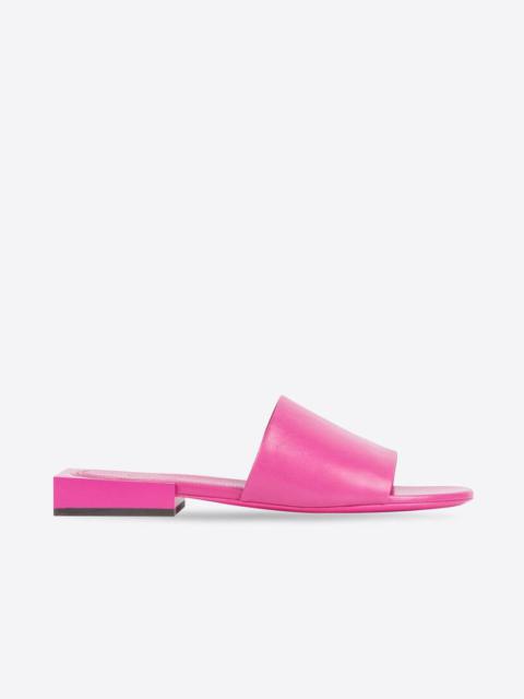 BALENCIAGA Women's Box Mule in Fuchsia