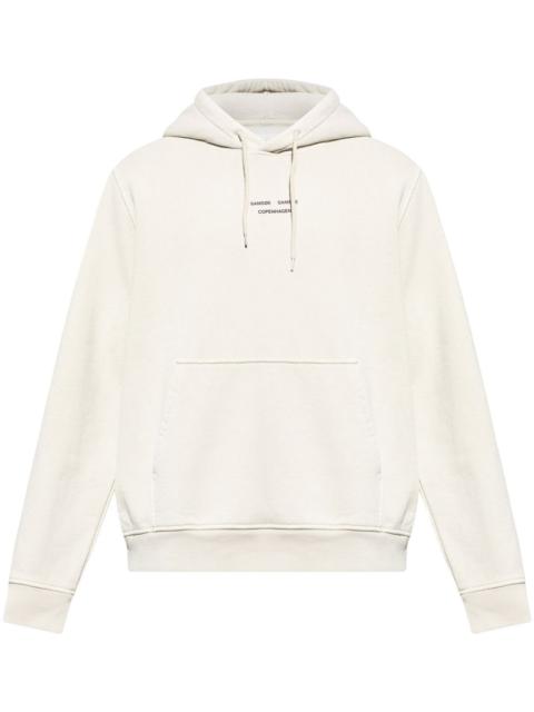 SAMSØE SAMSØE logo-print hoodie