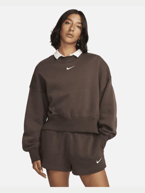 Women's Nike Sportswear Phoenix Fleece Over-Oversized Crew-Neck Sweatshirt