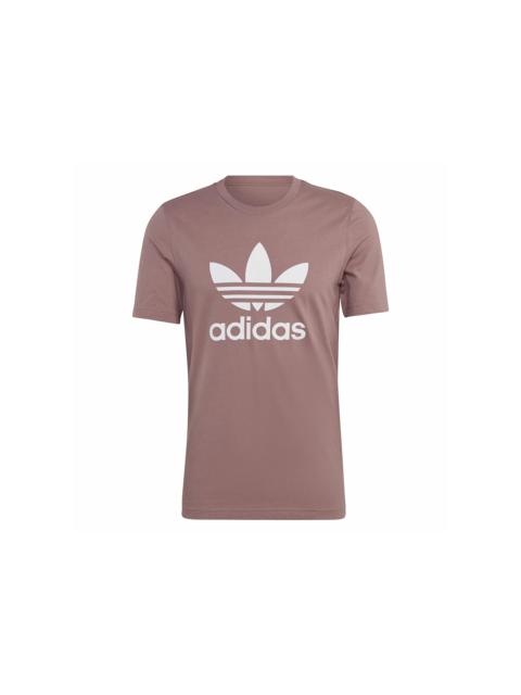 adidas adidas Adicolor Classics Trefoil Tee Purple/White