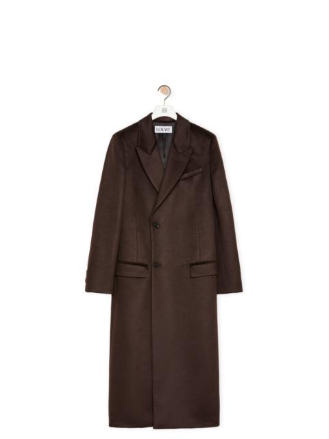 Loewe Tailored coat in cashmere