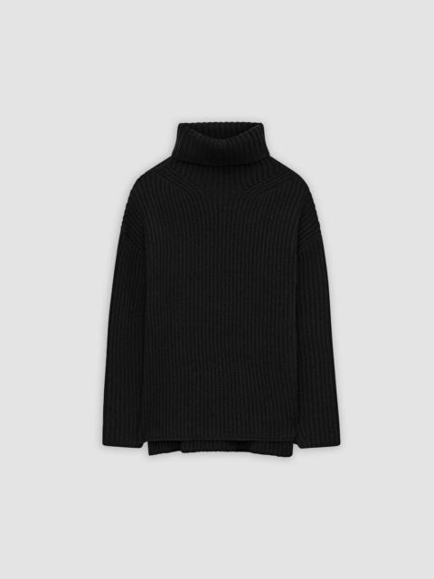 JOSEPH Cardigan Stitch High Neck Jumper