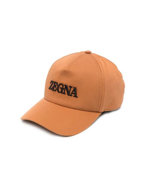 ZEGNA embroidered-logo baseball cap