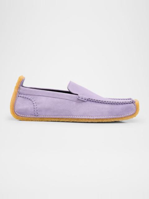 Moschino 남성 Suede Moccasins