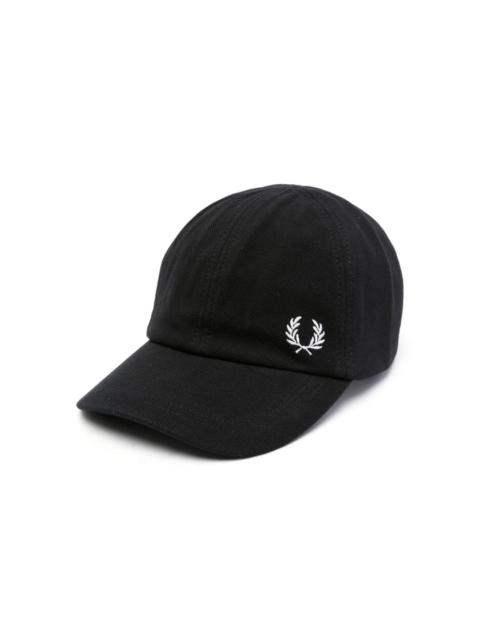 Fred Perry logo-embroidered cotton cap