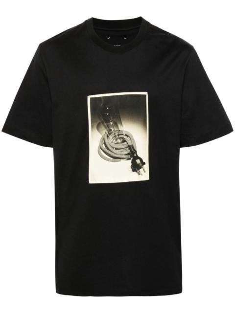 photograph-print cotton T-shirt