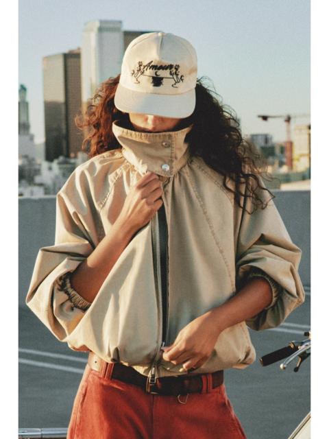 FREE PEOPLE Chelsea Funnel-Neck Jacket