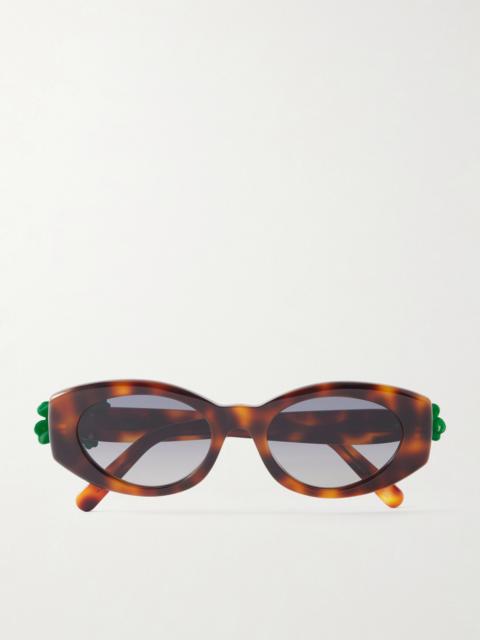 Dior Clover B1i Oval Sunglasses