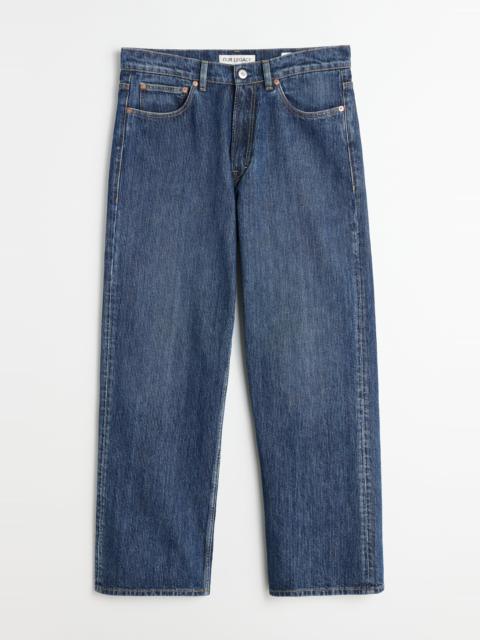 Our Legacy Third Cut Jeans Deep Blue Chain Twill