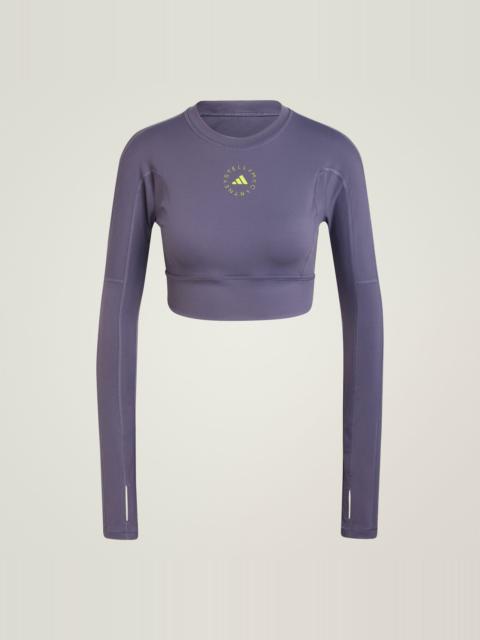 adidas adidas by Stella McCartney TrueStrength Yoga Long Sleeve Crop Top