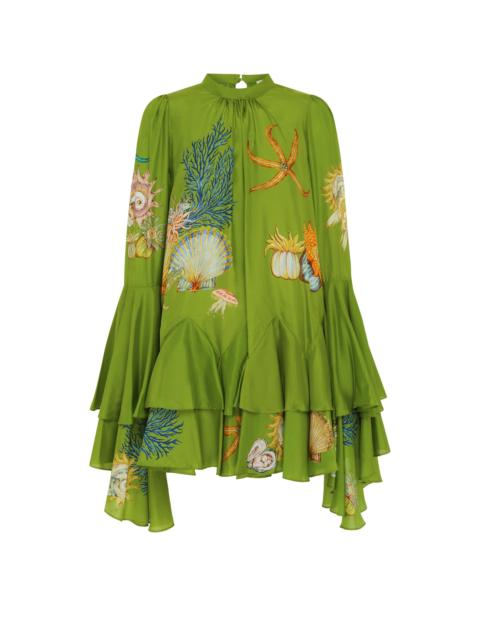 ALÉMAIS Aquatica Silk Mini Dress Exclusive