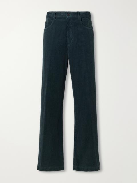 Dries Van Noten Straight-Leg Cotton-Corduroy Trousers