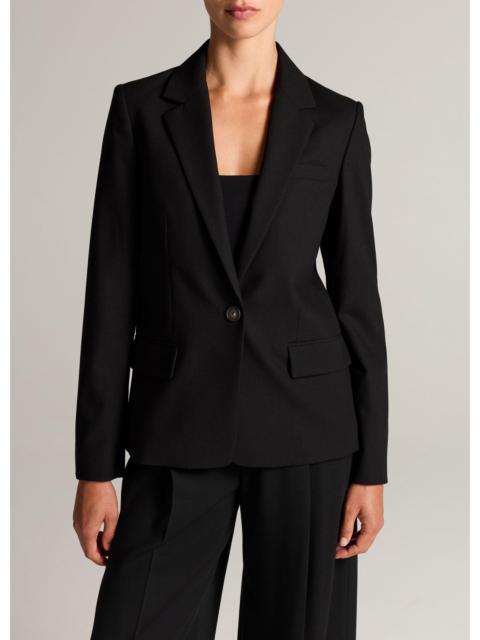 Vince Structured Peak-Lapel Blazer
