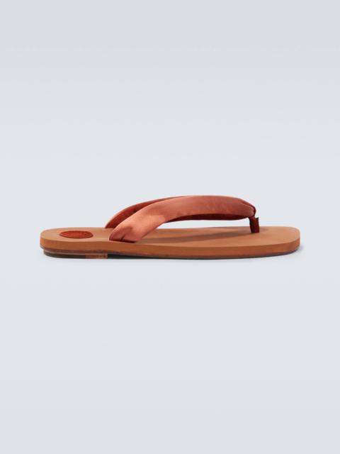 Dries Van Noten Satin sandals