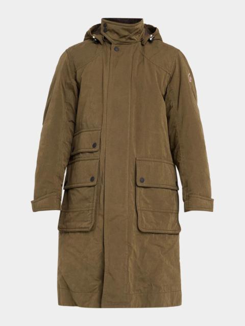 Moncler Grenoble Allaine Hooded Longline Coat