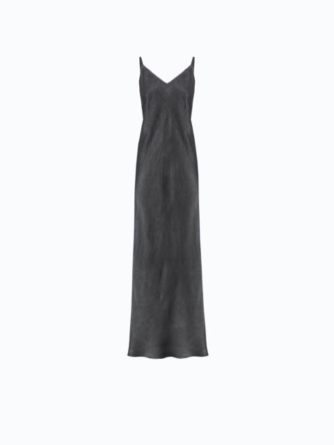 PINKO LONG SLIP DRESS IN SATIN