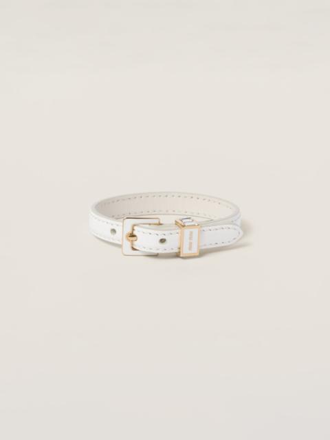 Miu Miu Leather bracelet
