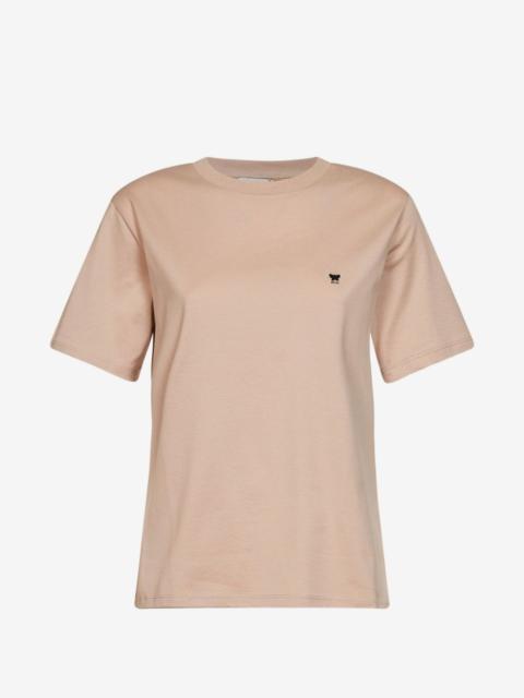 WEEKEND Max Mara logo-embroidered cotton T-shirt