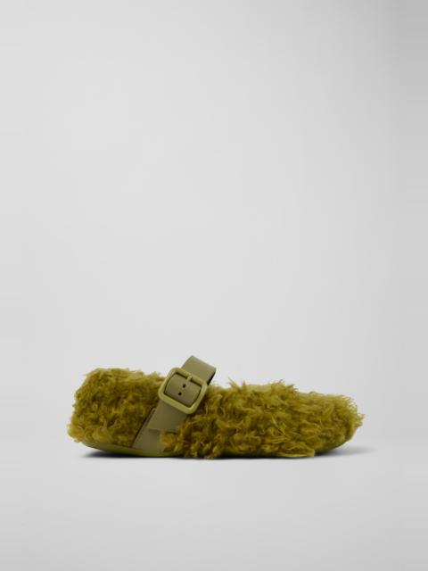 CAMPERLAB Green recycled PET Mary Janes