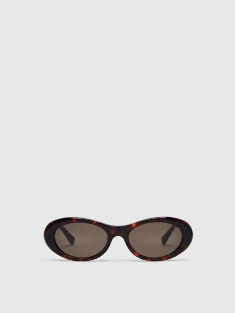 Stella McCartney Logo Oval Sunglasses