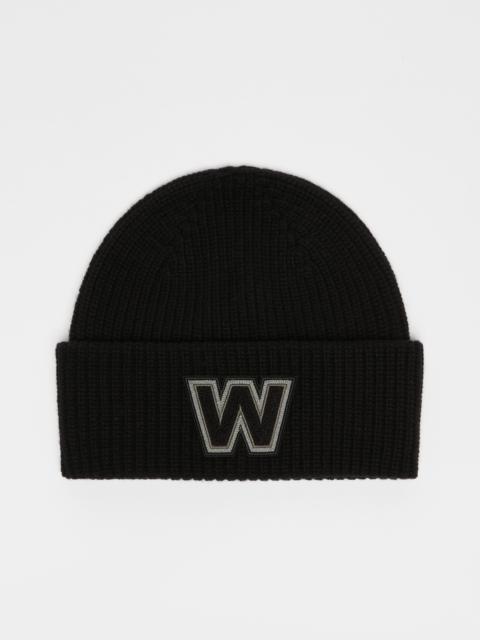 WEEKEND Max Mara ALBEN Wool logo beanie hat