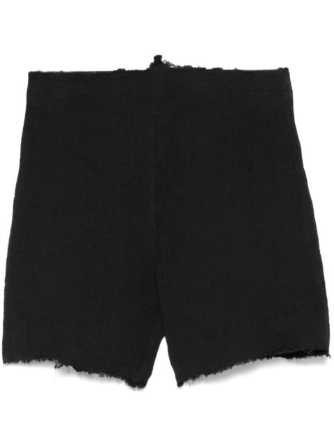 Marc Le Bihan textured shorts