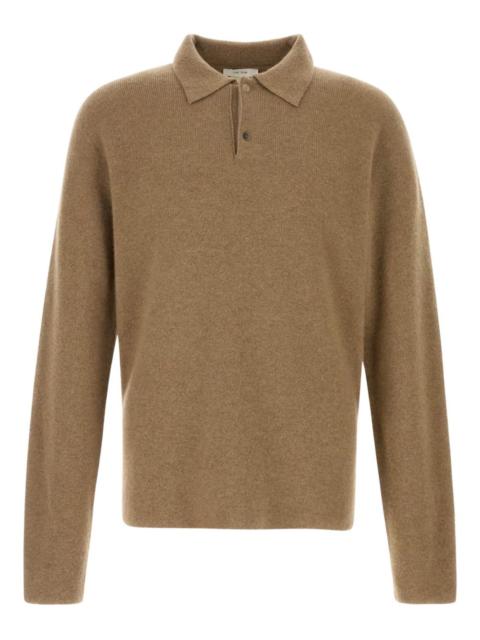 The Row cashmere polo shirt