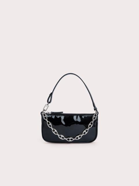 Mini Rachel Black Patent Leather