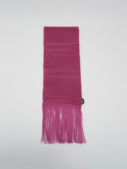 Our Legacy Piano Scarf Pink Rose Crooner Viscose