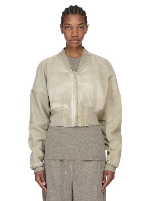 Rick Owens DRKSHDW FLIGHT JKT CROPPED