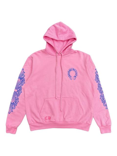 Chrome Hearts logo-print hoodie