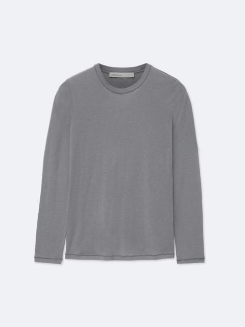ALLSAINTS KIRA WOOL-BLEND LONG-SLEEVE T-SHIRT