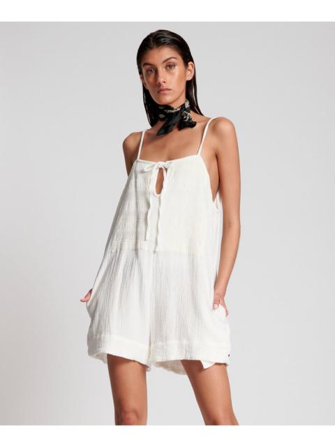 ONE TEASPOON EMBROIDERD FISHERMAN CLOTH ISLAND PLAYSUIT